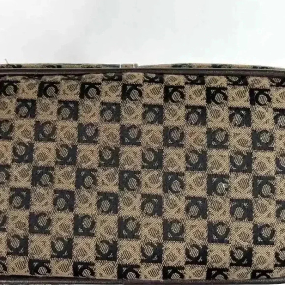 Liz Claiborne Vintage LC Monogram Handbag - Picture 9 of 13